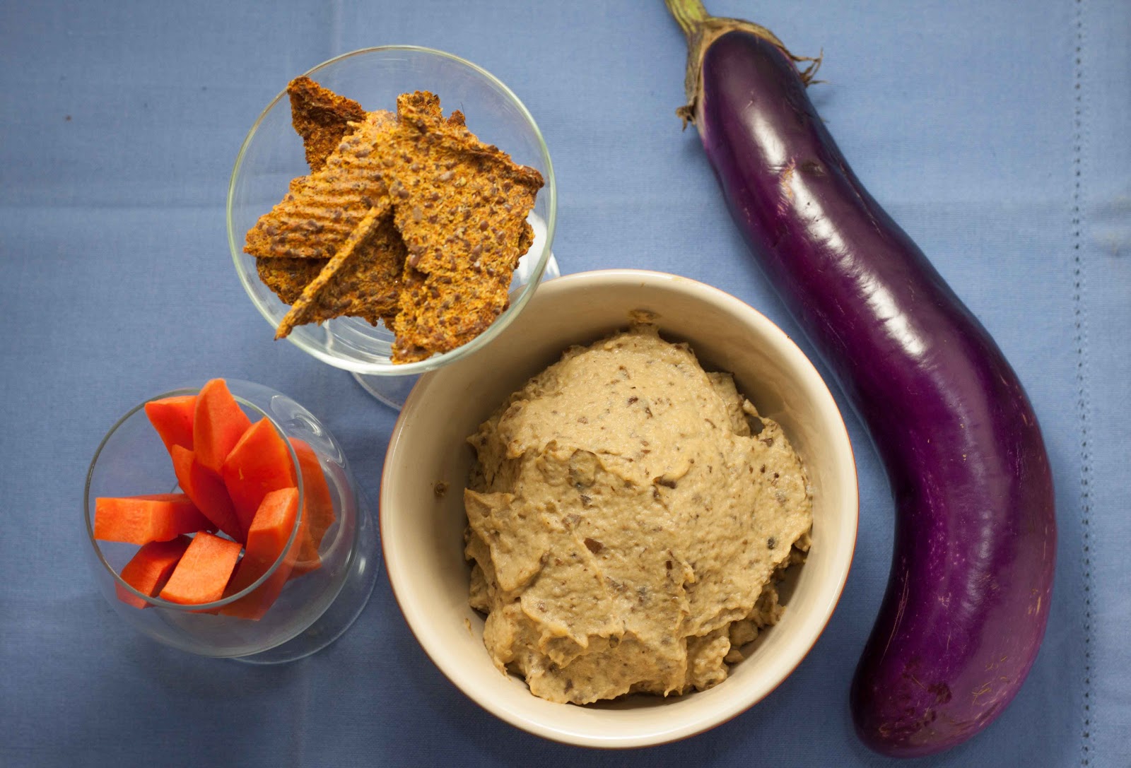 Simply Cooked: Roasted Aubergine Dip