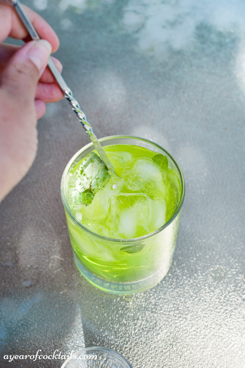 Captain Apple Smash & Soda A Year of Cocktails