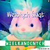 Wesołe życzenia graficzne wielkanocne dla dzieci na FB / Darmowe kartki i obrazki na Wielkanoc dla córki