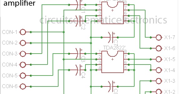 Surround Amplifier Circuit Diagram