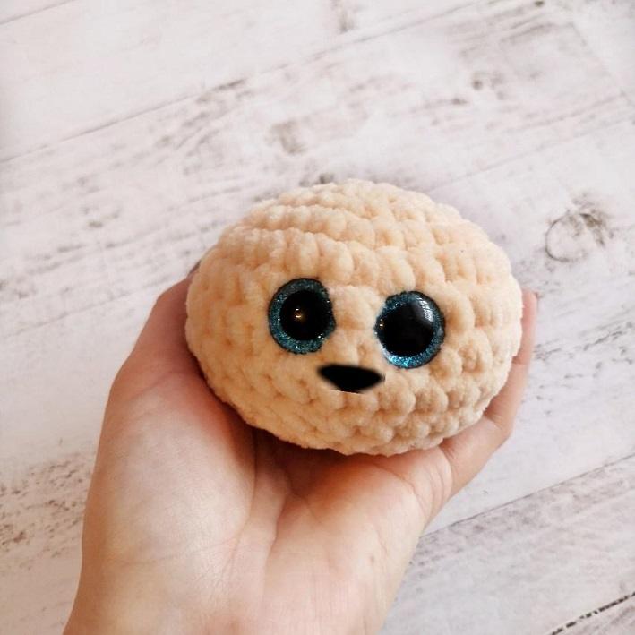 Зайчик мастер-класс крючком голова