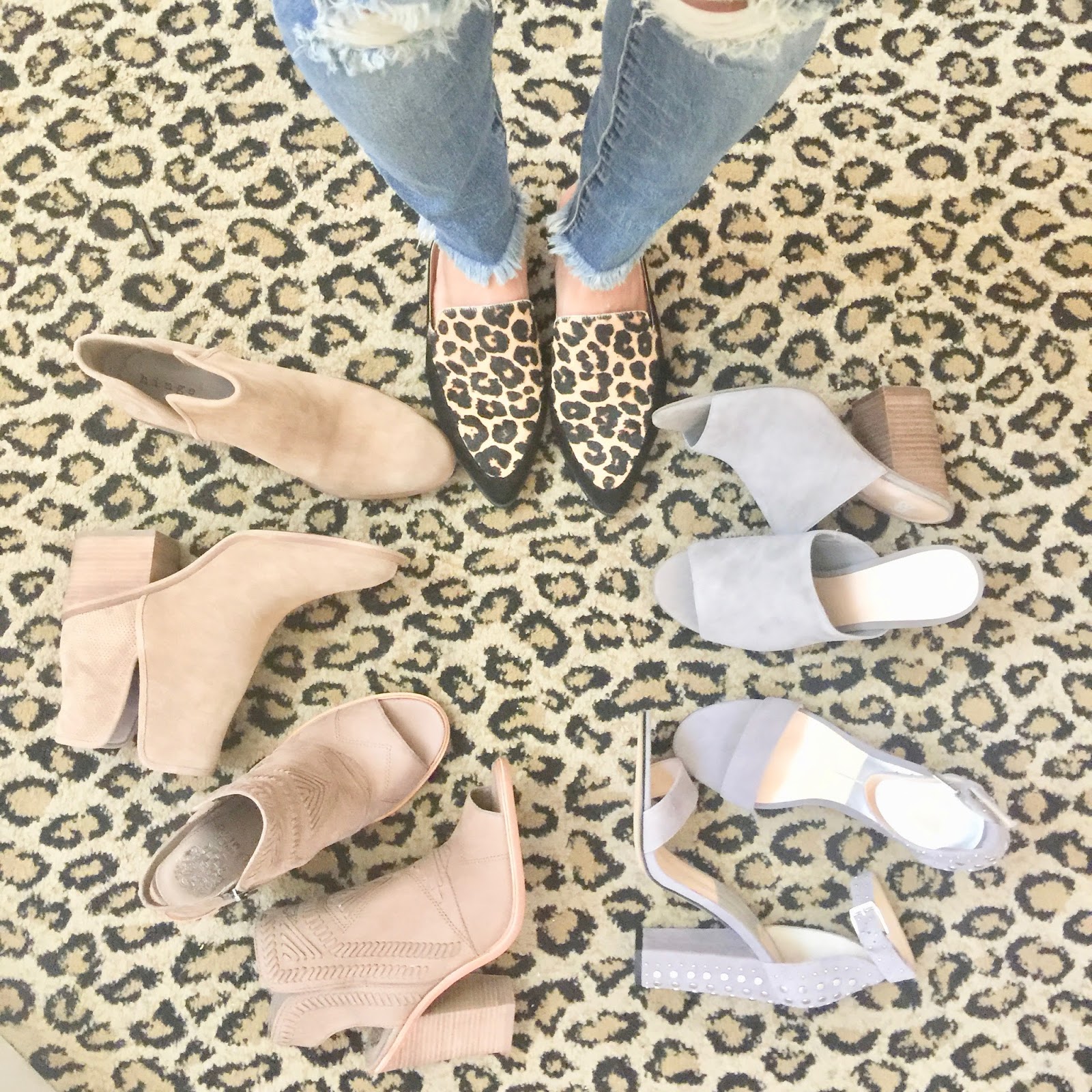 karinta block heel bootie