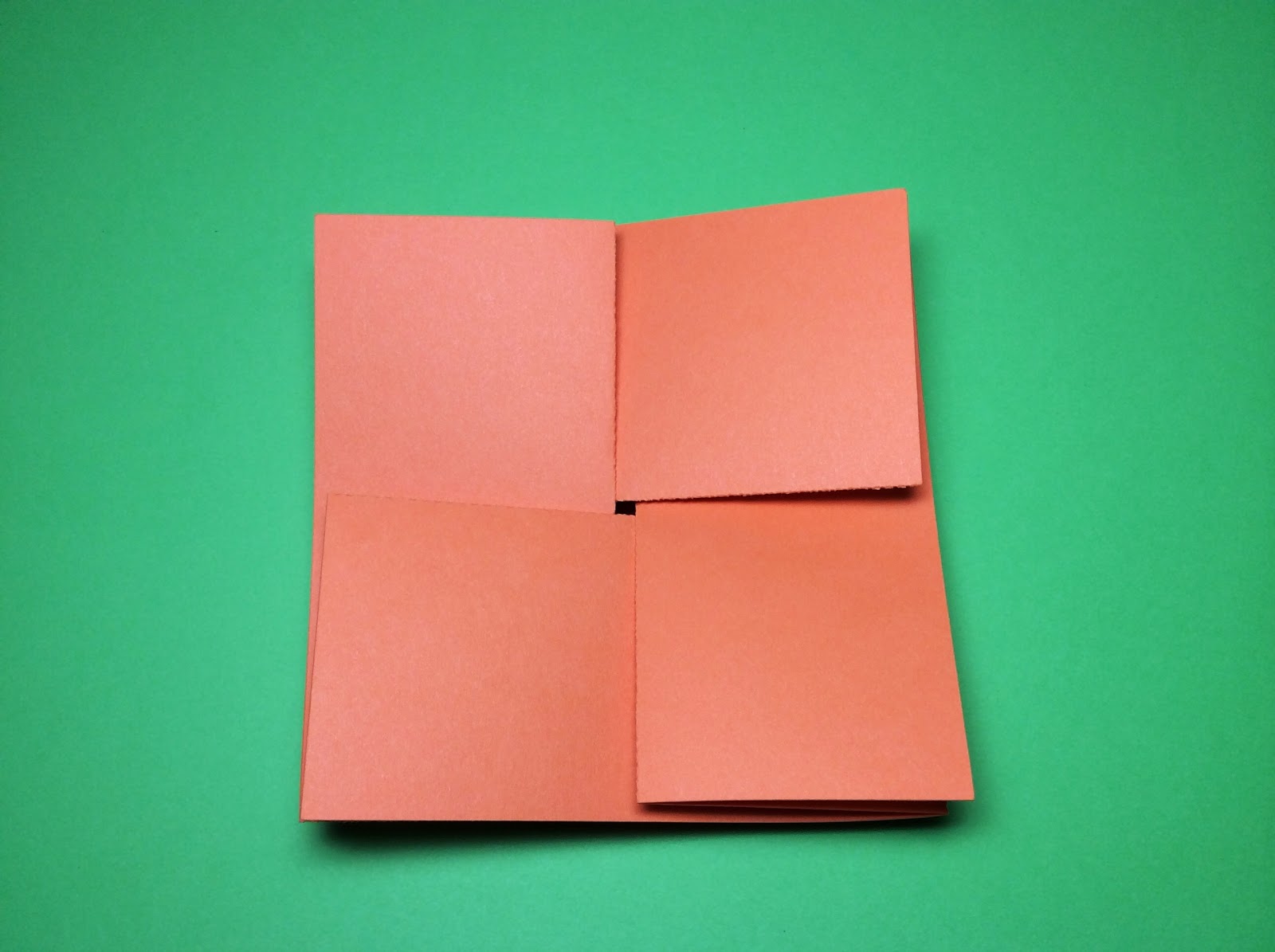 Papercrafts And Other Fun Things An Origami Square Card