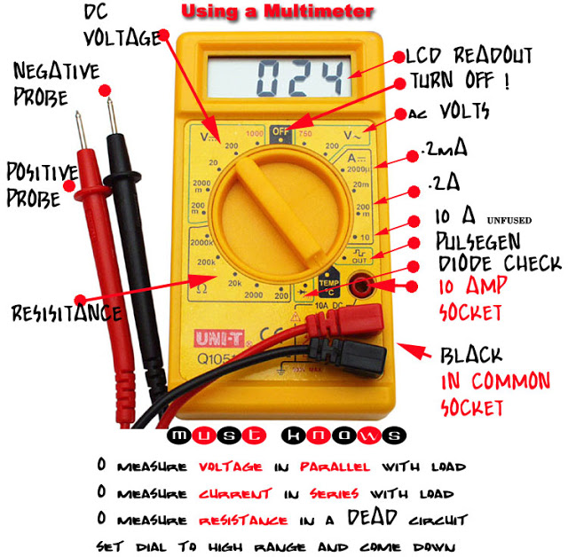 Electrical Page How to use Digital Multimeter