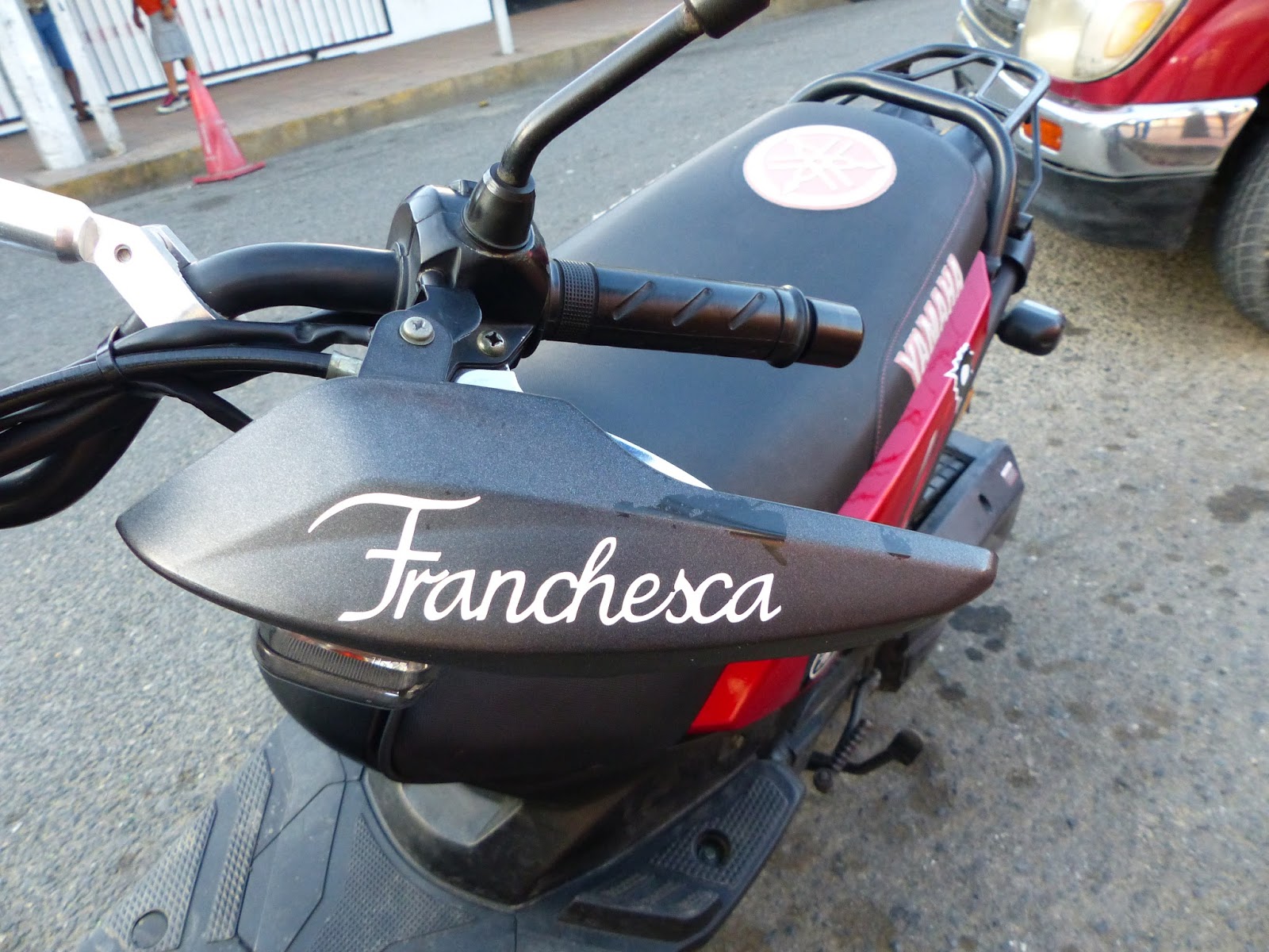 OldMotoDude Yamaha Scooter spotted on Dominican Republic trip
