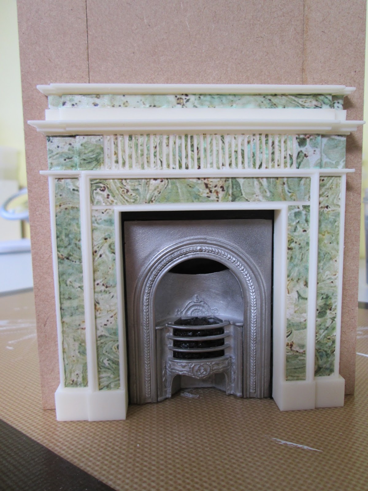 Dalton House Making chimney breasts and fireplaces