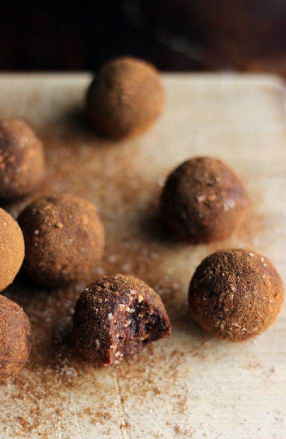 Cinnamon & Spice Almond Date Truffles Confessions of a Confectionista