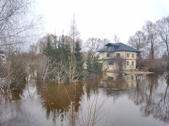 Plūdi pie stacijas Gauja