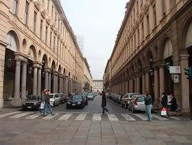 Via Roma is one of Turin's main shopping streets