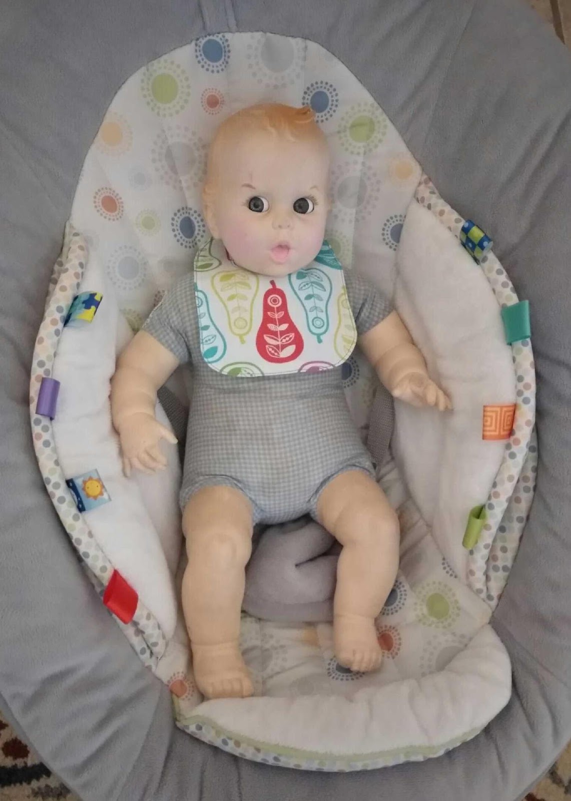 Crafter without a Cat Baby Doll Bibs