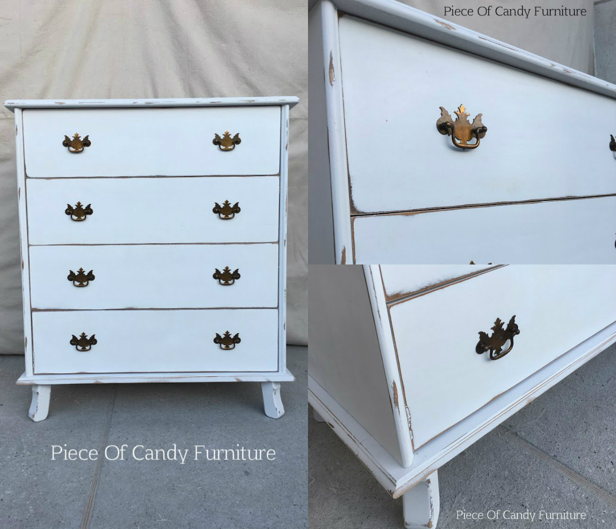 Piece Of Candy Furniture Antique Chest Of Drawers Painted Shabby