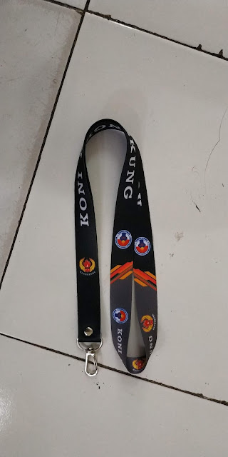 Jual tali lanyard digital printing murah di Bekasi Tali lanyard digital printing full colour