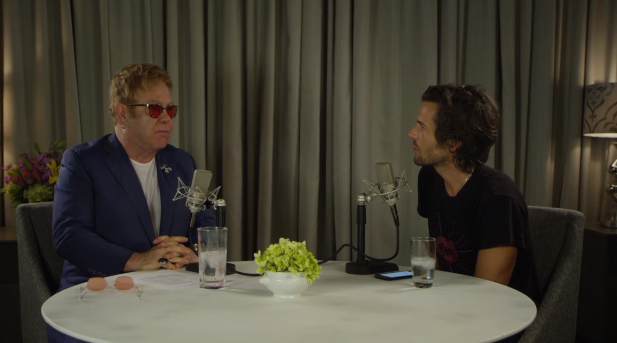 Brandon Flowers entrevista Elton John