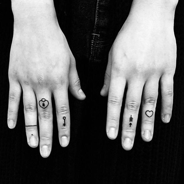 Tatuagem no dedo Tatuagem no dedo