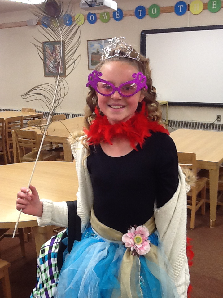 Reading through time: Book Character Dress-Up Day