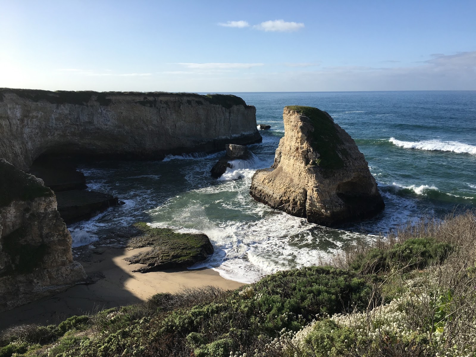Gravel Beach Shark Fin Cove
