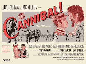 Cannibal! The Musical Screen Print by Timothy Pittides