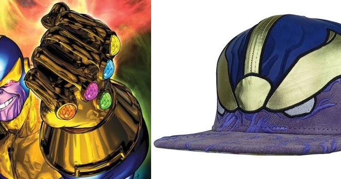 thanos new era hat