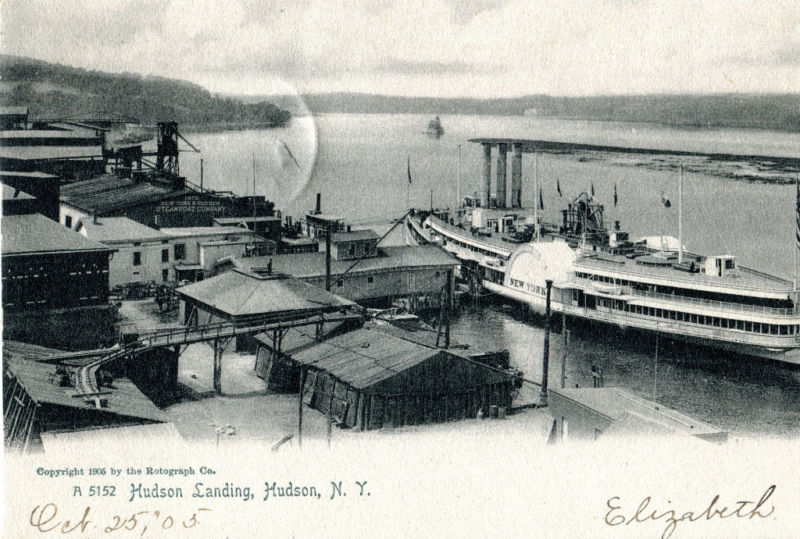 Old Pictures of Columbia County NY Hudson Landing, Hudson NY