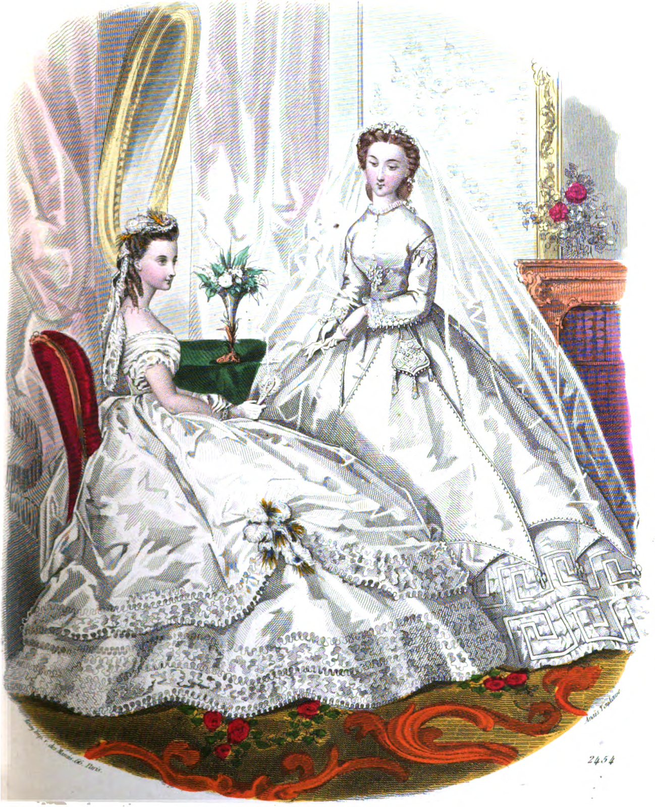 Heroes, Heroines, and History: Tidbits of 19th Century Wedding Gowns