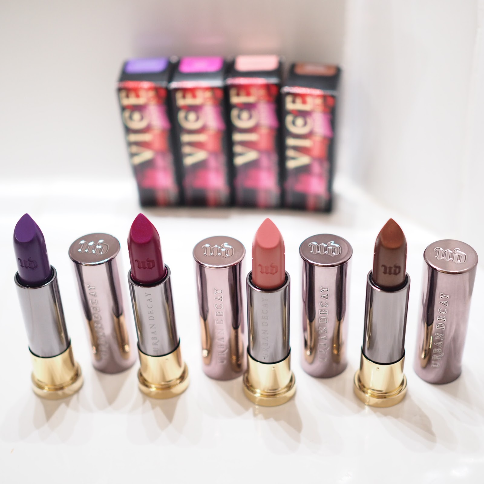 Urban Decay Vice Lipsticks Launch Get Lippie