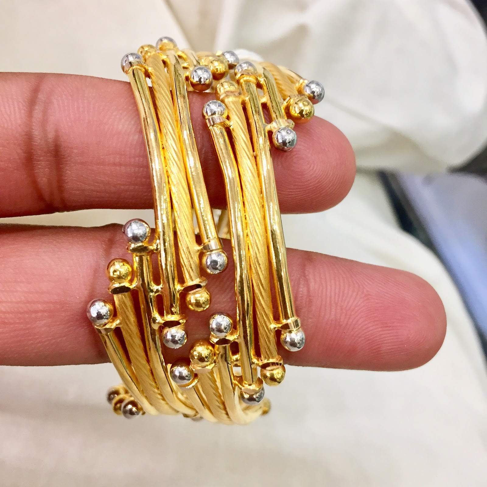 Gold Bangles Pipe Gold Bangles Hand Made Designs 2018 Weight