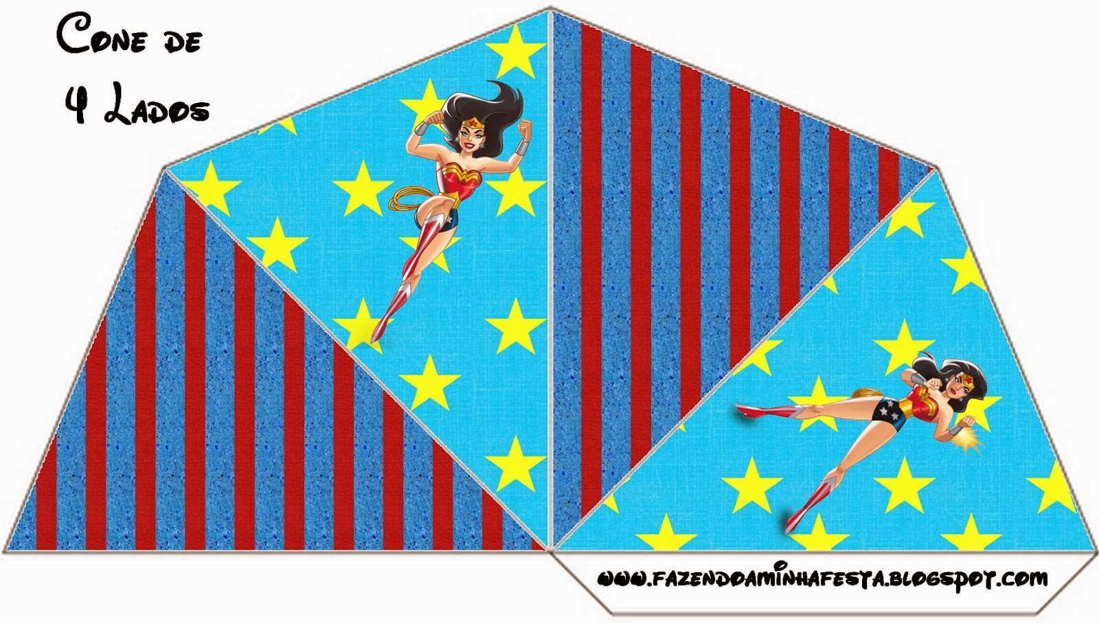 Wonder Woman Free Party Printables. Oh My Fiesta! for Geeks