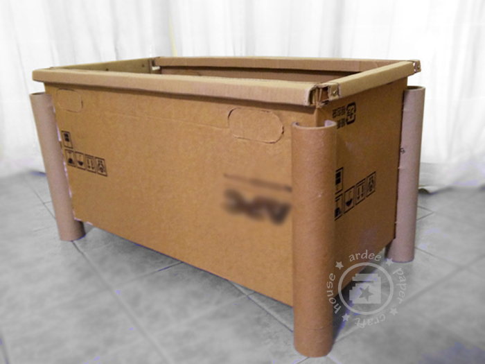 Cardboard Coffee Table ardee's creation