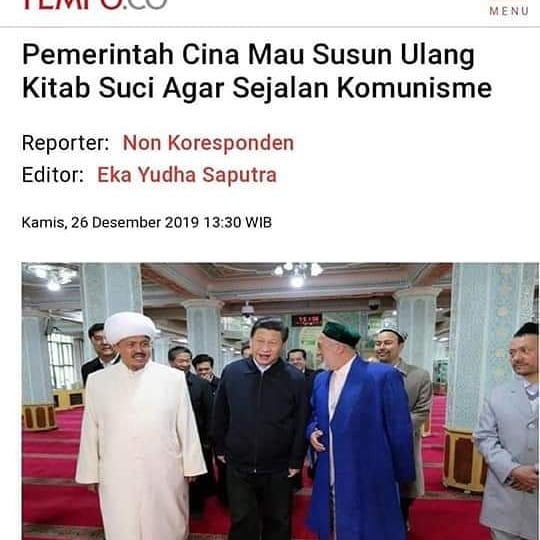 Pemerintah China Revisi Alqur'an Pemerintah China Revisi Alqur'an