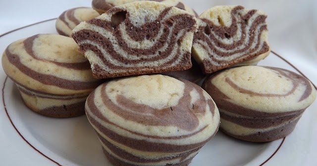 Kipróbált és bevált receptek ...: Zebra muffin