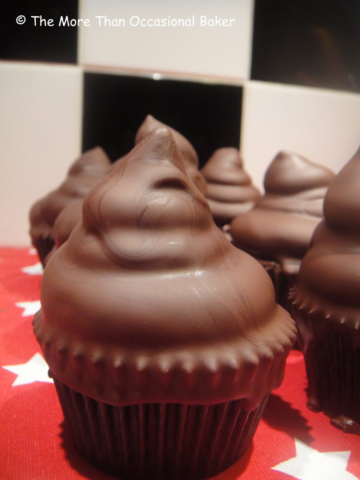 The more than occasional baker Hi Hat Marshmallow Cupcakes
