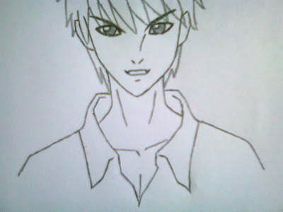 Manga Tutorial: Menggambar Cowok dengan Pose Sederhana