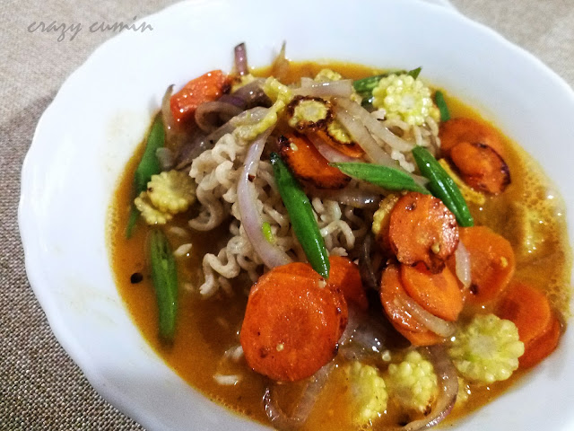 Vegetable Khao Suey 