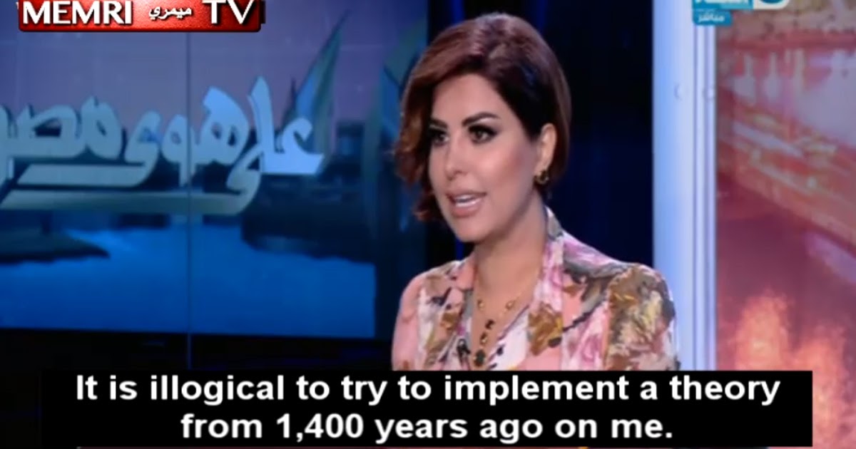 Arab woman on TV mocks Muslims who believe in 