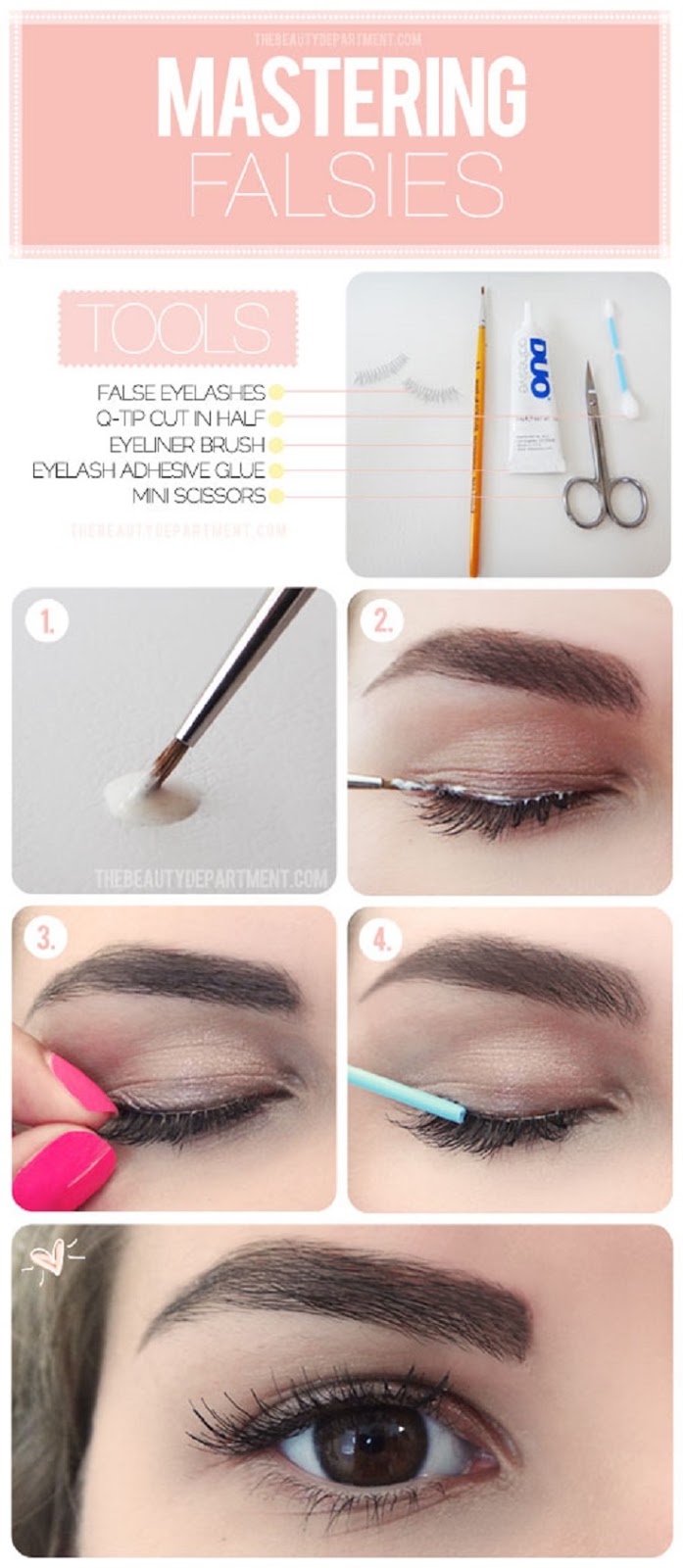 5 Tips For Mastering False Eyelashes Application