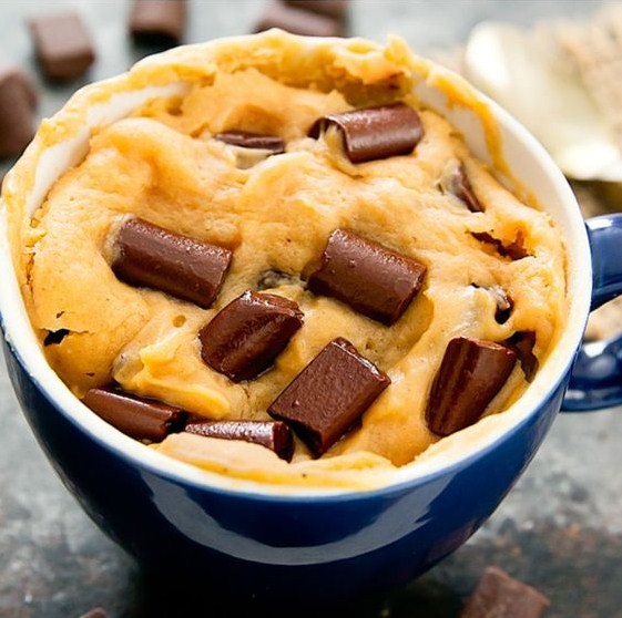 Peanut Butter Chocolate Chip Mug Cake Peanut Butter Chocolate Chip Mug Cake