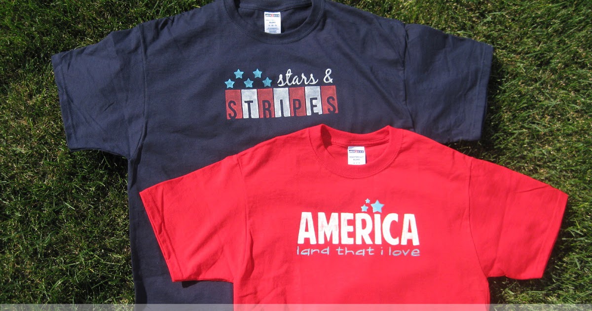 stayathomeartist.com: patriotic stenciled tees with free templates...