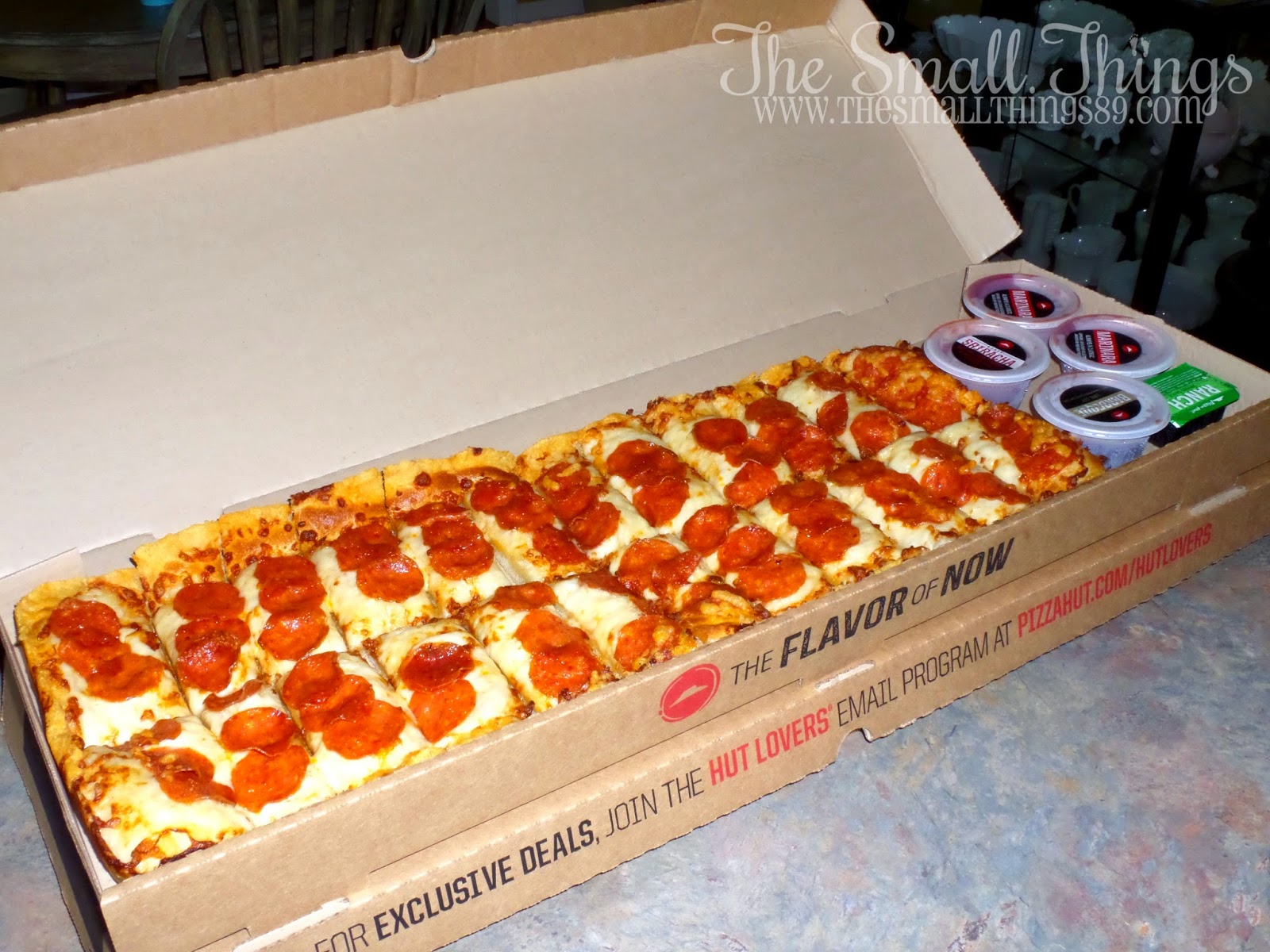 Pizza Hut made Pizza night even BIGGER with The Big Flavor Dippers