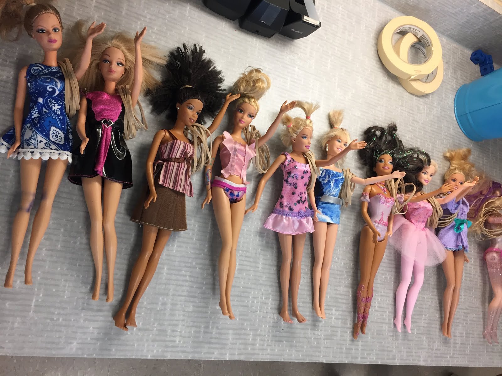 Barbie Bungee for Scatter Plots No. 2 Pencils