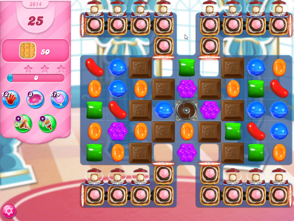 Candy Crush Saga level 3614 Candy Crush Saga level 3614