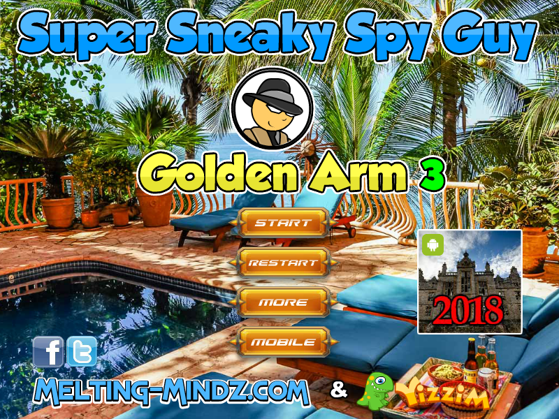 Detonados de Jogos de Escape e Fuga Detonado Super Sneaky Spy Guy Golden Arm 3