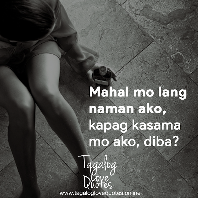 Mahal mo lang naman ako