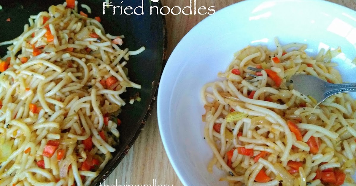 QUICK VEGAN FRIED NOODLES/SPAGHETTI