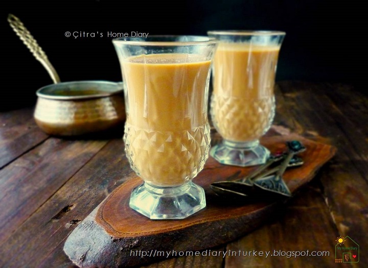 Citra's Home Diary Hot Drink recipe; Caramel Coffee Milk / Susu