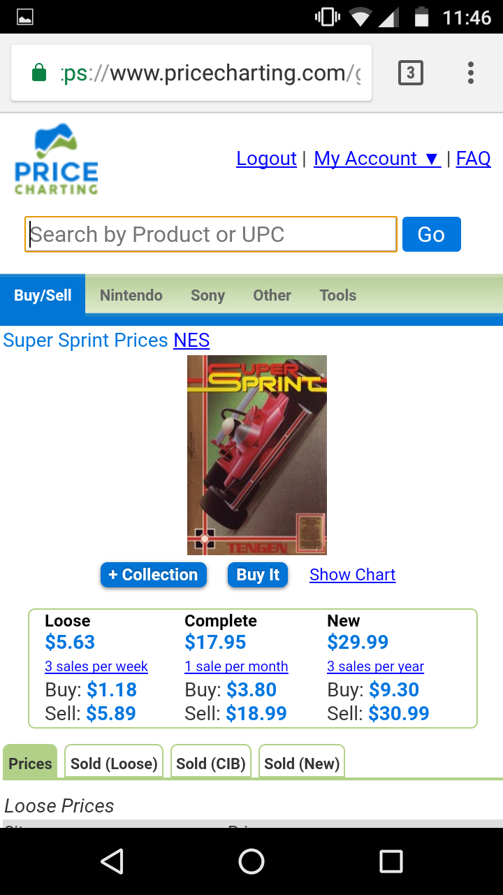 Pricecharting 2017 Pricecharting After Upc Search