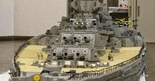 biggest lego ship in the world