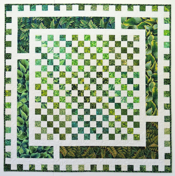 leafy quilt