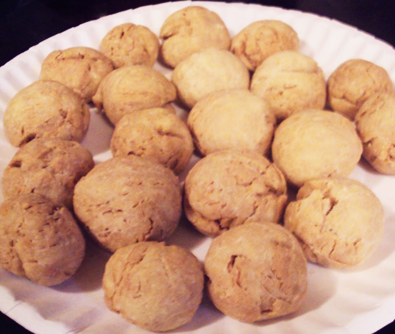Joy of Vegan DOG TREATSPUFF BALLS