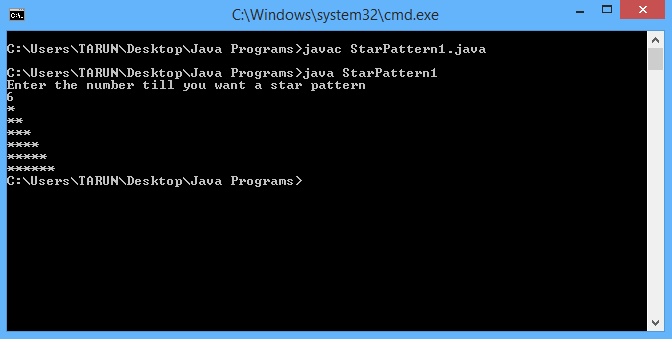 JAVA PROGRAMMING: #1 Star Pattern Program in Java