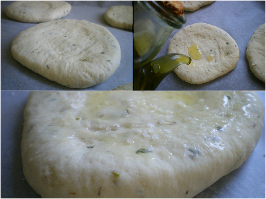 Bocaccia de salami (Aceite y sal gruesa)